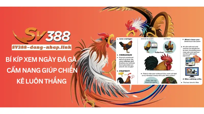 Bí kíp xem ngày đá gà - Cẩm nang giúp chiến kê luôn thắng